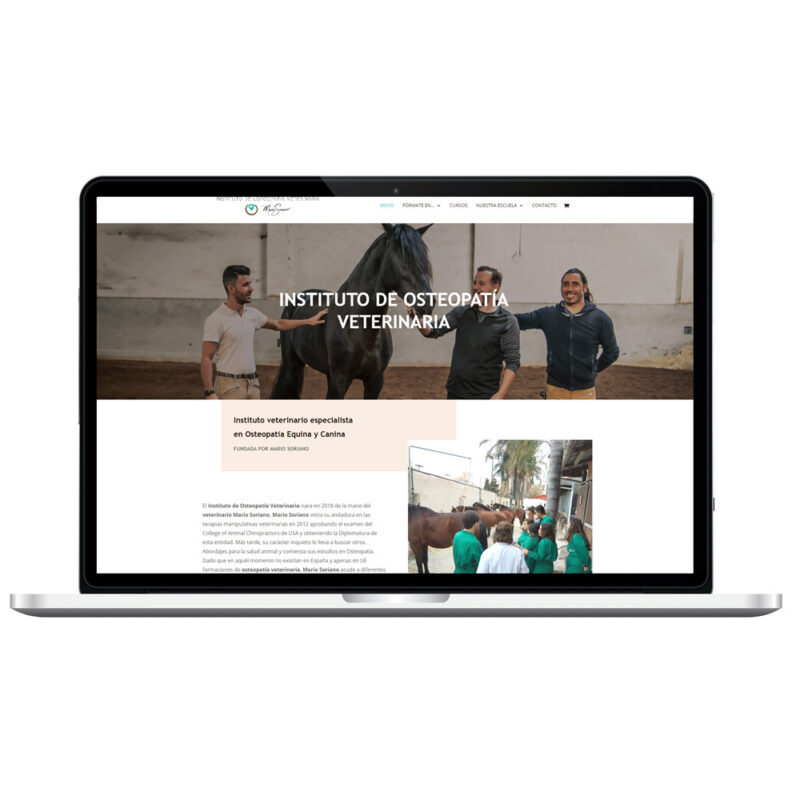 Web Veterinary Osteopath Web Instituto de Osteopatía Veterinaria